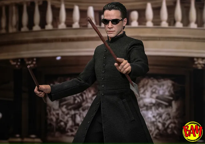Hot Toys: MMS868 Neo Actionfigur (The Matrix Reloaded)
