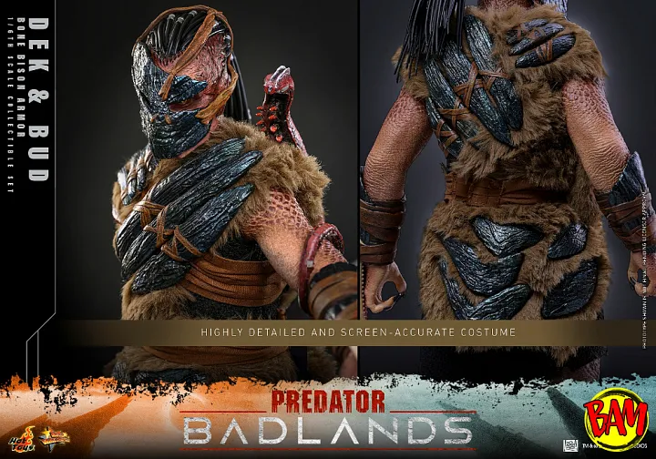Hot Toys: MMS873 Dek und Bud 1/6 Scale Actionfiguren Set (Predator Badlands)