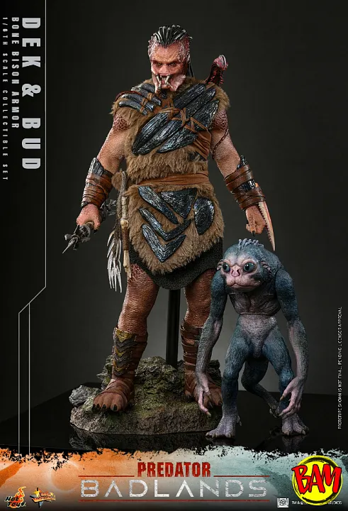 Hot Toys: MMS873 Dek und Bud 1/6 Scale Actionfiguren Set (Predator Badlands)