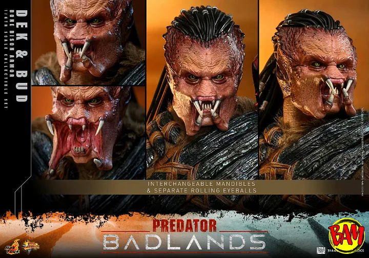 Hot Toys: MMS873 Dek und Bud 1/6 Scale Actionfiguren Set (Predator Badlands)