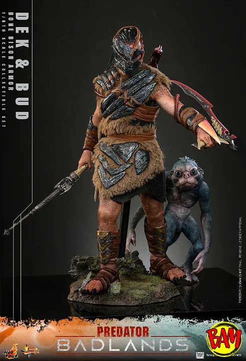 Hot Toys: MMS873 Dek und Bud 1/6 Scale Actionfiguren Set (Predator Badlands)