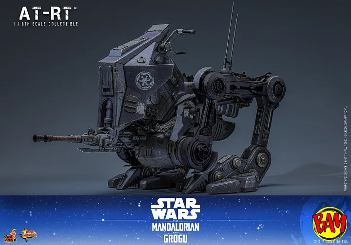 Hot Toys: MMS874 AT-RT 1/6 Scale Actionfigur (Star Wars | The Mandalorian & Grogu)