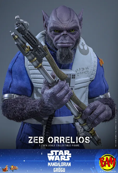 Hot Toys: MMS876 Zeb Orrelios 1/6 Scale Actionfigur (Star Wars)
