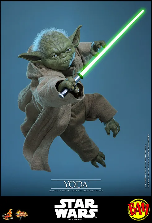 Hot Toys: MMS878 Yoda 1/6 Scale Actionfigur (Star Wars)