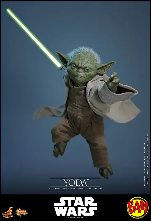 Hot Toys: MMS878 Yoda 1/6 Scale Actionfigur (Star Wars)