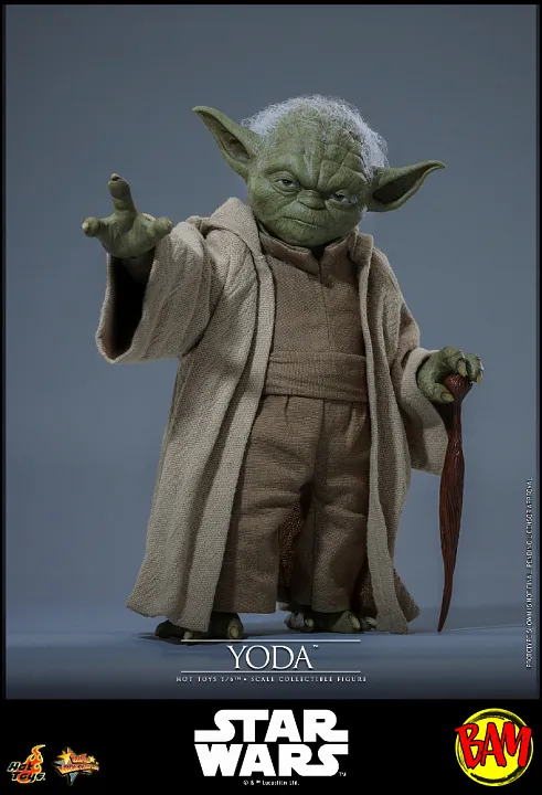 Hot Toys: MMS878 Yoda 1/6 Scale Actionfigur (Star Wars)