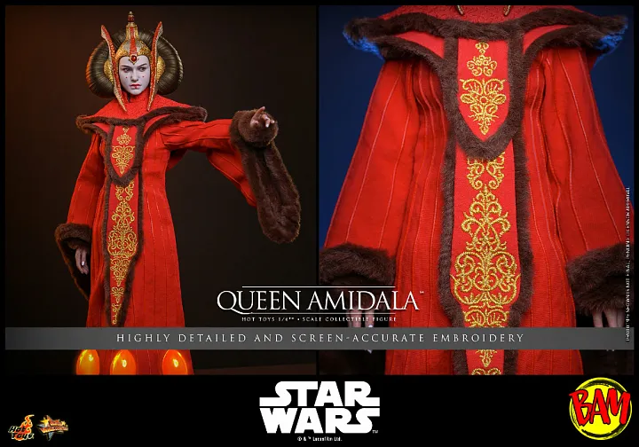 Hot Toys: MMS883 Queen Amidala 1/6 Scale Actionfigur (Star Wars)