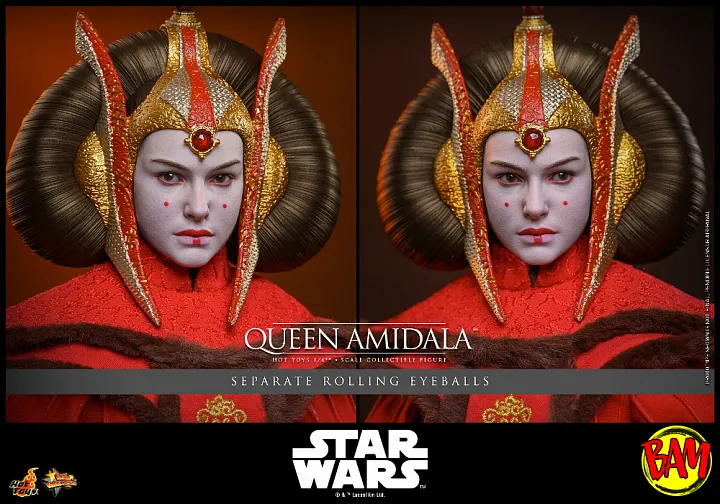 Hot Toys: MMS883 Queen Amidala 1/6 Scale Actionfigur (Star Wars)
