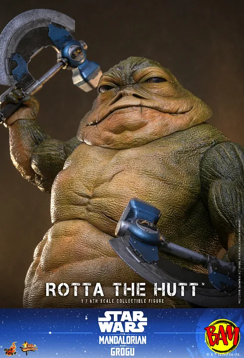 Hot Toys: MMS885 Rotta The Hutt 1/6 Scale Actionfigur (Star Wars)