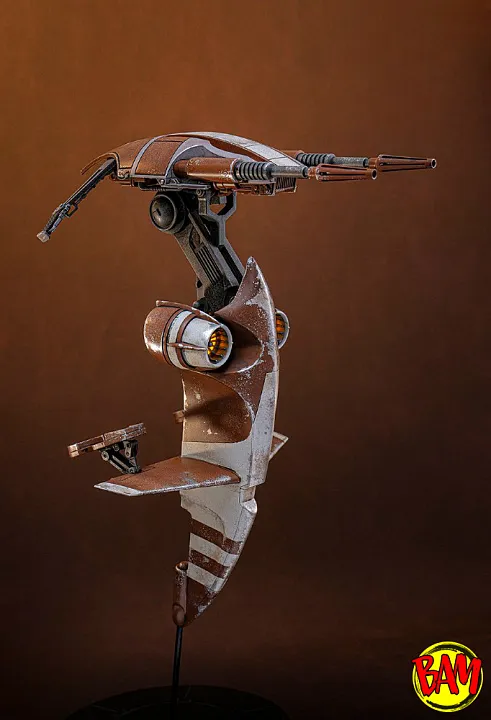 Hot Toys: MMS886 STAP 1/6 Scale (Star Wars | The Mandalorian & Grogu)