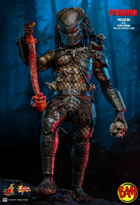 Hot Toys Predator 2.0 Movie Masterpiece MMS817 Deluxe Version