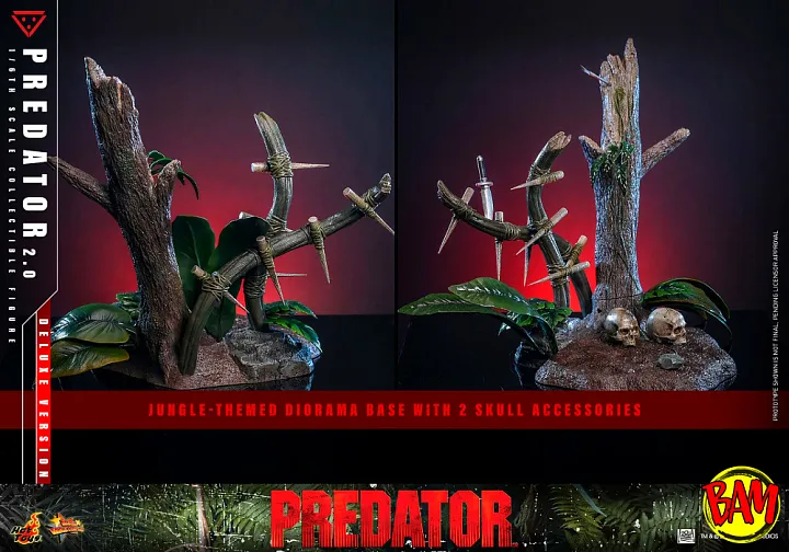 Hot Toys: MMS817 Predator 2.0 | 1/6 Scale Actionfigur (Deluxe Version)
