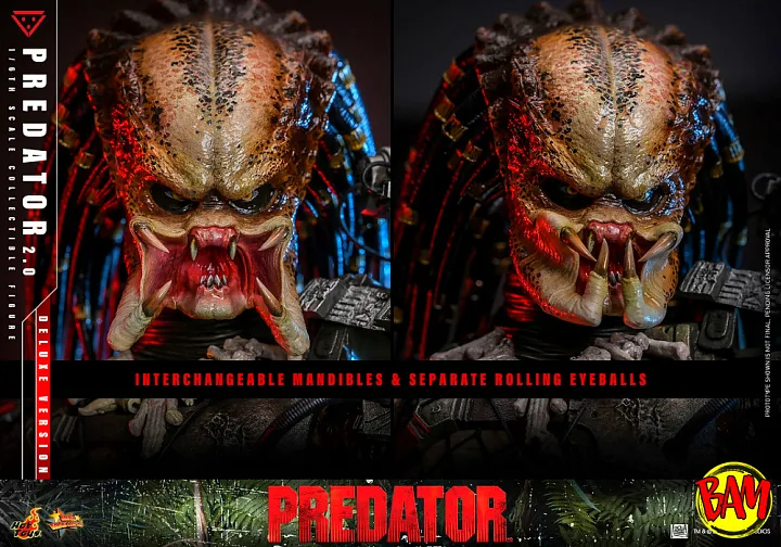 Hot Toys: MMS817 Predator 2.0 | 1/6 Scale Actionfigur (Deluxe Version)