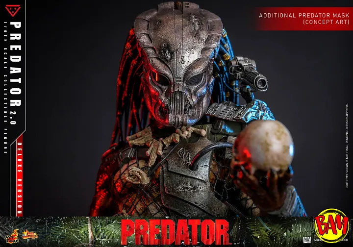 Hot Toys: MMS817 Predator 2.0 | 1/6 Scale Actionfigur (Deluxe Version)