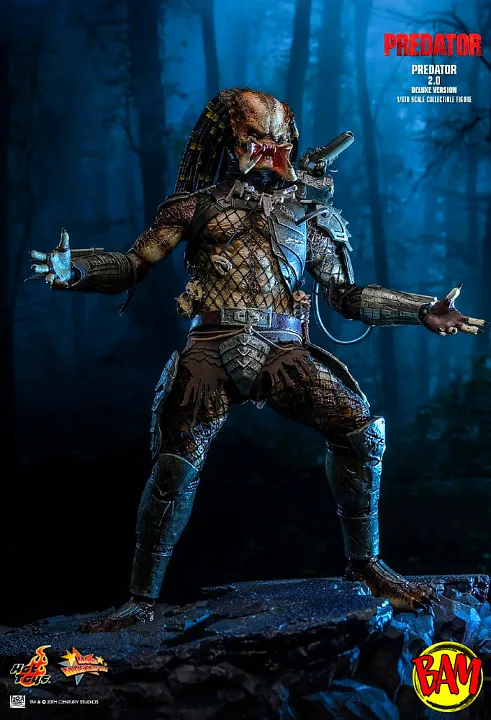 Hot Toys: MMS817 Predator 2.0 | 1/6 Scale Actionfigur (Deluxe Version)