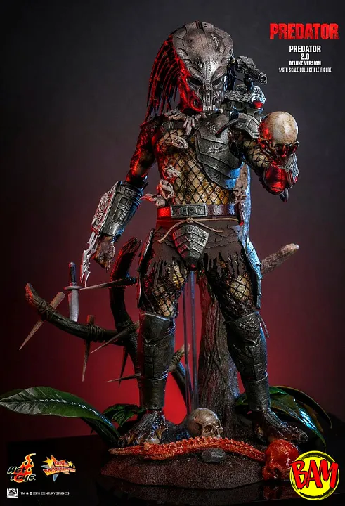Hot Toys: MMS817 Predator 2.0 | 1/6 Scale Actionfigur (Deluxe Version)