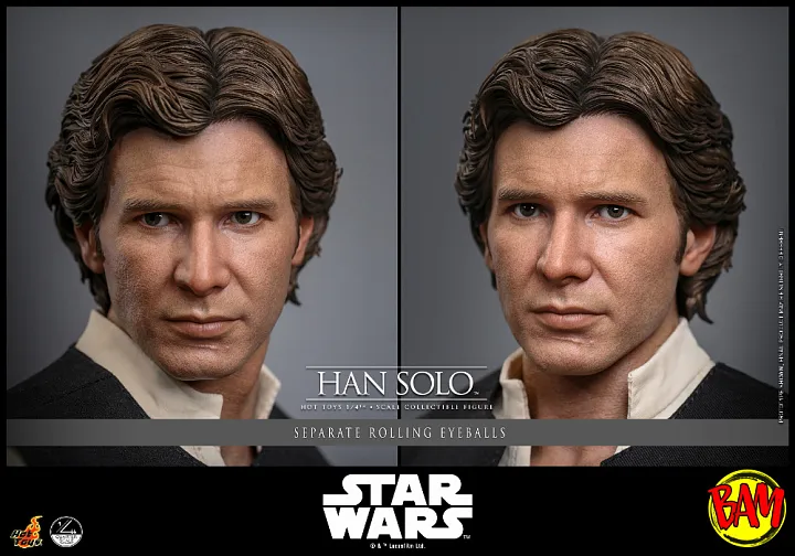Hot Toys: QS026 Han Solo 1/4 Scale Actionfigur (Star Wars)