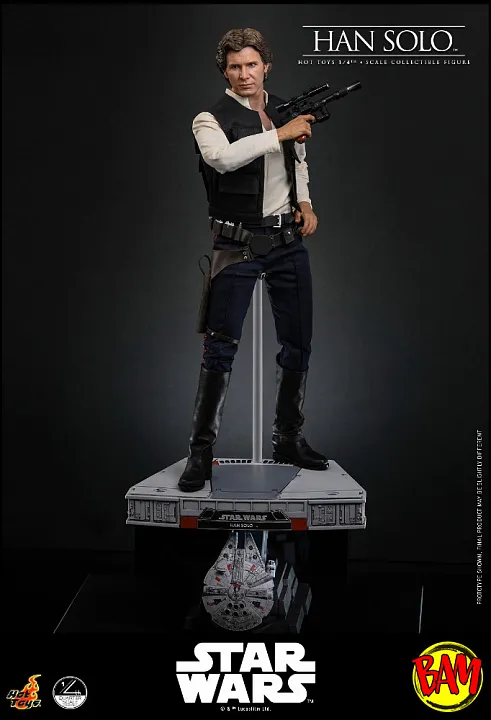 Hot Toys: QS026 Han Solo 1/4 Scale Actionfigur (Star Wars)