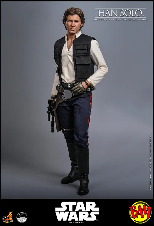 Hot Toys: QS026 Han Solo 1/4 Scale Actionfigur (Star Wars)
