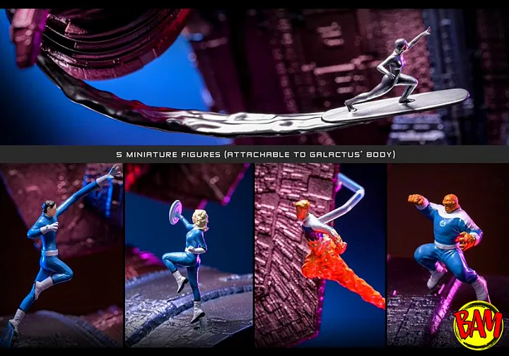 Hot Toys: SMS001J Galactus 1/6 Scale Actionfigur Jumbo Sofvi Figur (Fantastic Four)