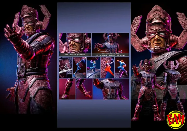 Hot Toys: SMS001J Galactus 1/6 Scale Actionfigur Jumbo Sofvi Figur (Fantastic Four)
