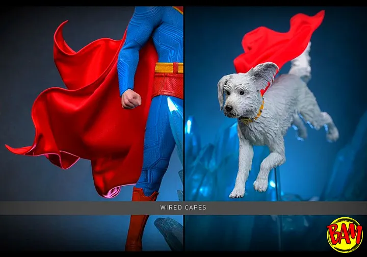 Hot Toys: MMS812 Superman & Krypto 1/6 Scale Action Figure (Superman | DC)