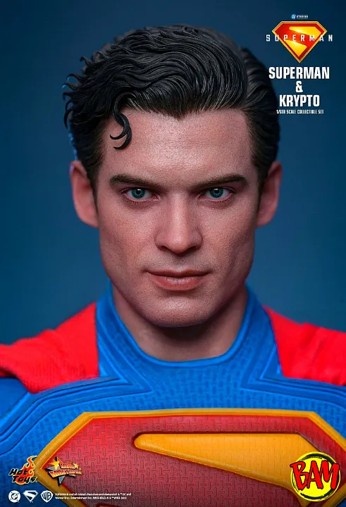 Hot Toys: MMS812 Superman & Krypto 1/6 Scale Action Figure (Superman | DC)