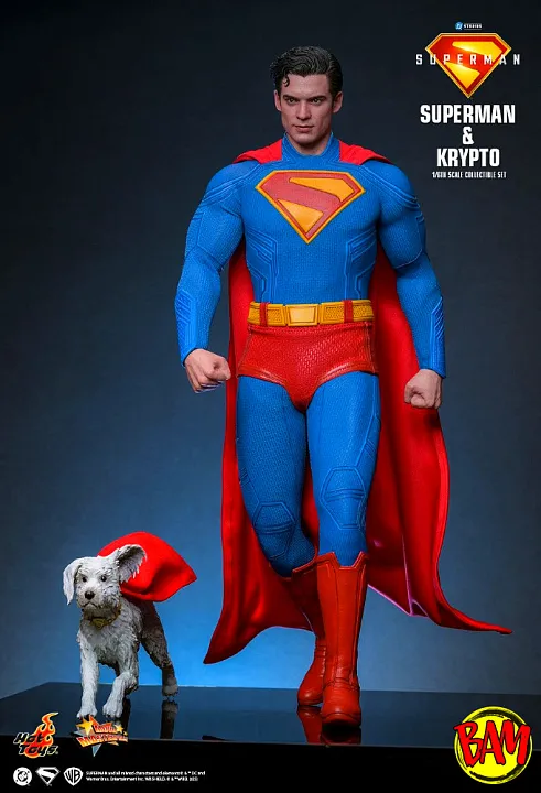 Hot Toys Superman & Krypto Movie Masterpiece MMS812