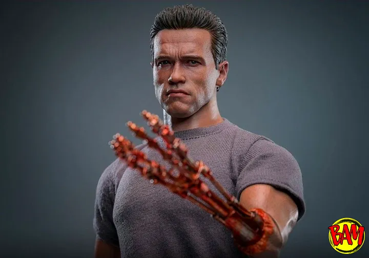 Hot Toys: MMS795 T-800 | 2.0 Action Figure (Terminator 2)
