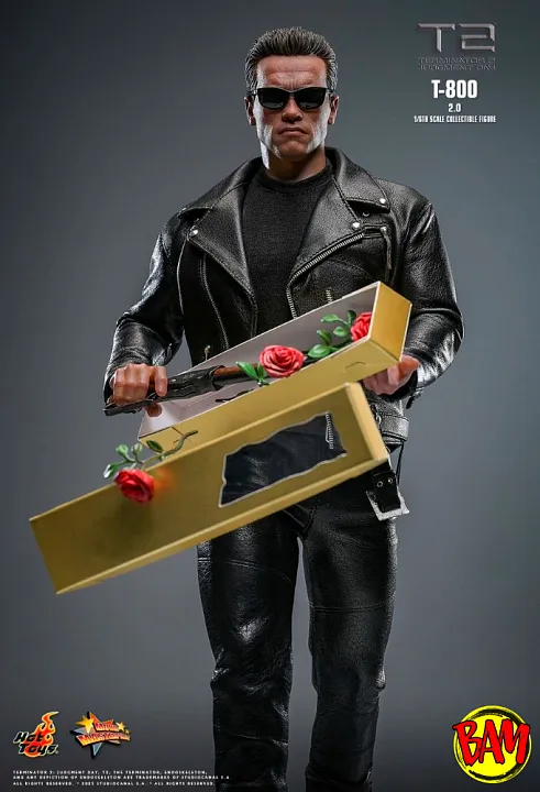 Hot Toys: MMS795 T-800 | 2.0 Action Figure (Terminator 2)
