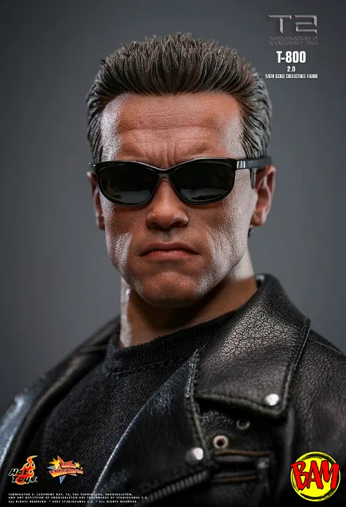 Hot Toys: MMS795 T-800 | 2.0 Action Figure (Terminator 2)