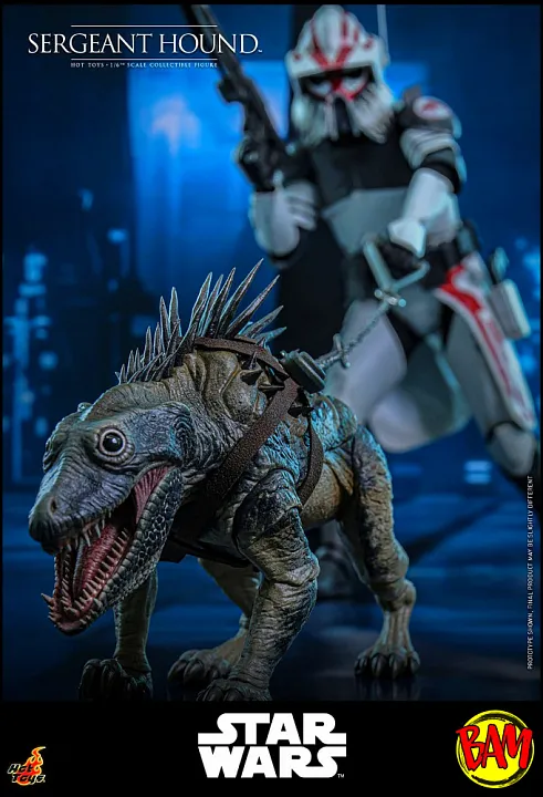 Hot Toys: TMS167 Sergeant Hound 1/6 Scale Action Figure (Clone Wars)
