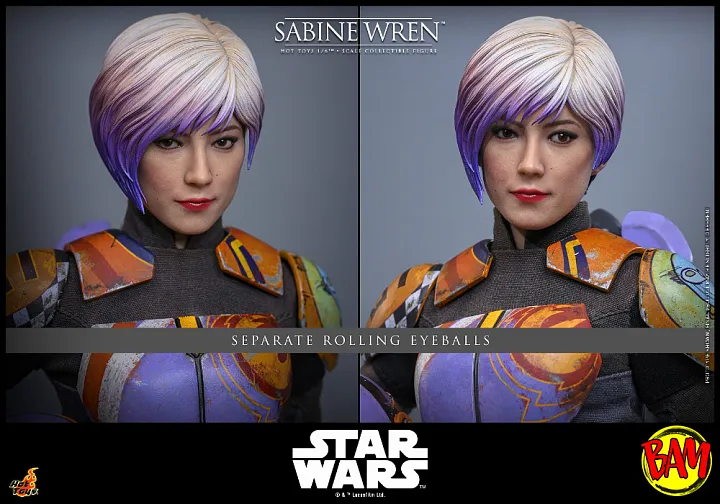 Hot Toys: TMS171 Sabine Wren 1/6 Scale Actionfigur (Star Wars | Rebels)
