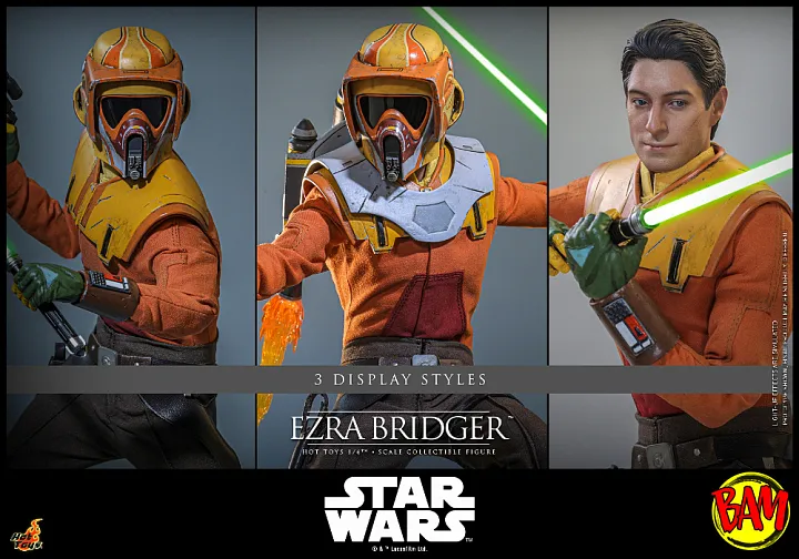 Hot Toys: TMS172 Ezra Bridger 1/6 Scale Actionfigur (Star Wars | Rebels)