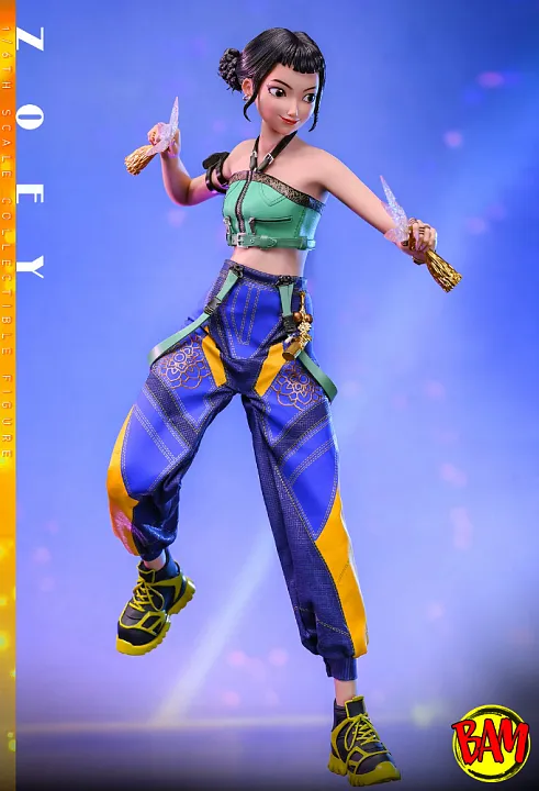 Hot Toys: TMS178 Zoey 1/6 Scale Actionfigur (K-Pop Demon Hunters)