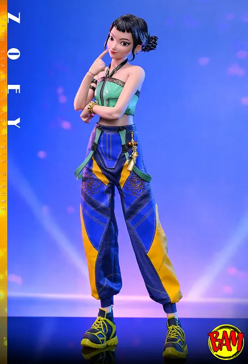 Hot Toys: TMS178 Zoey 1/6 Scale Actionfigur (K-Pop Demon Hunters)