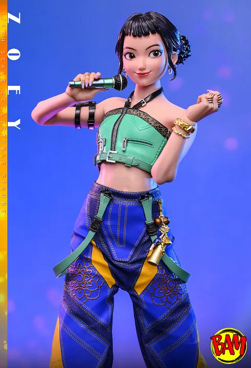 Hot Toys: TMS178 Zoey 1/6 Scale Actionfigur (K-Pop Demon Hunters)