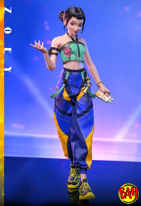 Hot Toys: TMS178 Zoey 1/6 Scale Actionfigur (K-Pop Demon Hunters)