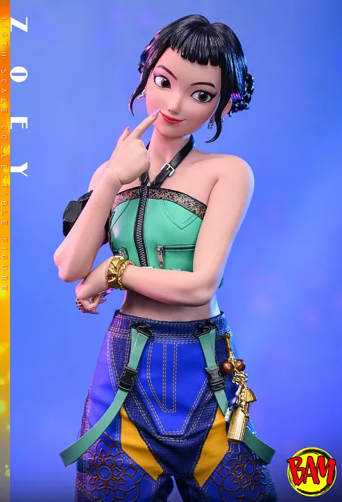 Hot Toys: TMS178 Zoey 1/6 Scale Actionfigur (K-Pop Demon Hunters)