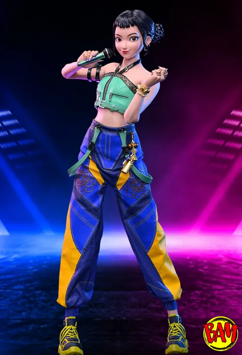 Hot Toys: TMS178 Zoey 1/6 Scale Actionfigur (K-Pop Demon Hunters)