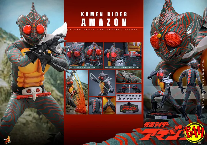 Hot Toys: TMS184 Kamen Rider Amazon 1/6 Scale Actionfigur (Daisuke Yamamoto)