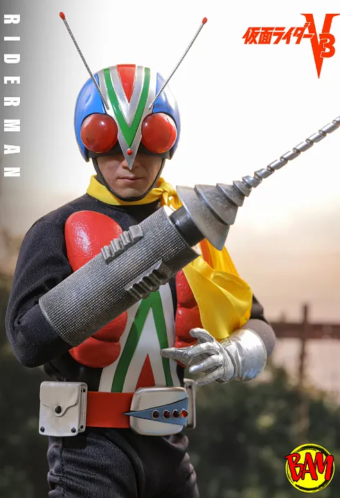 Hot Toys: TMS185 Riderman 1/6 Scale Actionfigur (Kamen Rider)