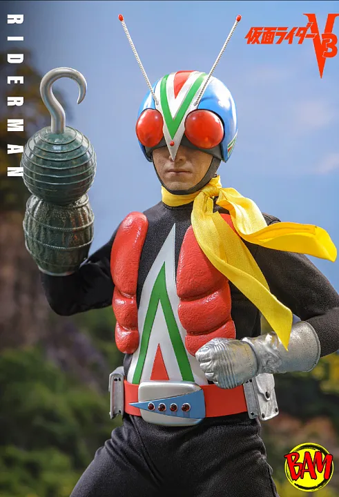 Hot Toys: TMS185 Riderman 1/6 Scale Actionfigur (Kamen Rider)