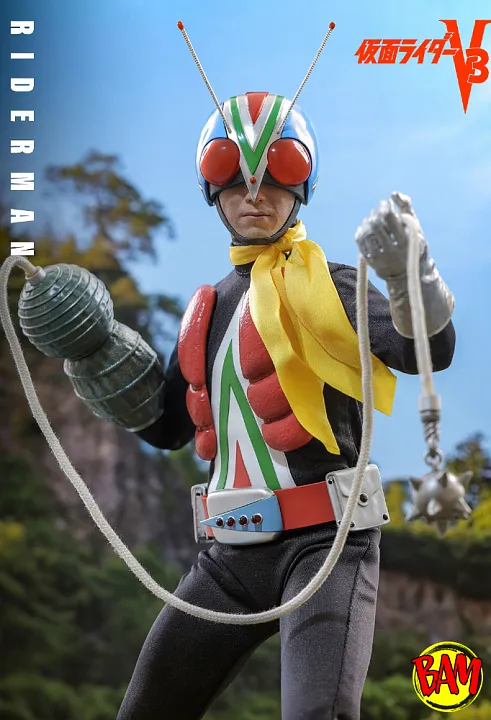 Hot Toys: TMS185 Riderman 1/6 Scale Actionfigur (Kamen Rider)