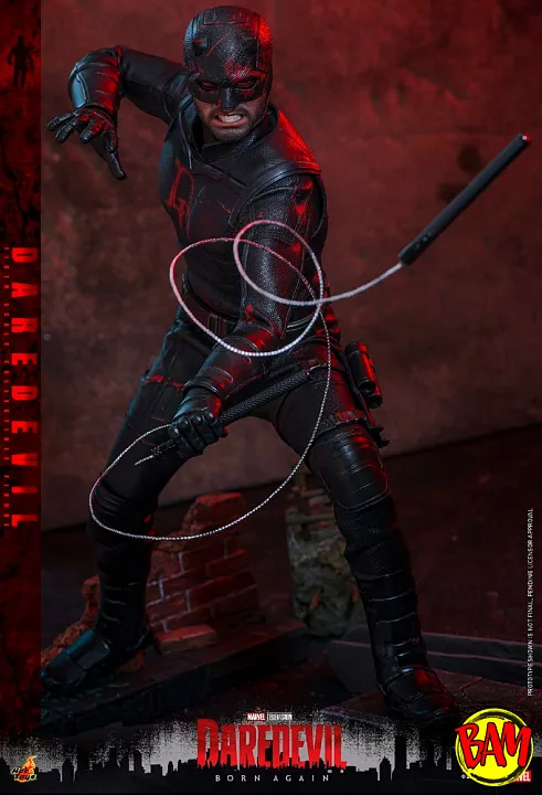 Hot Toys: TMS186 Daredevil 1/6 Scale Actionfigur (Daredevil | Born Again)