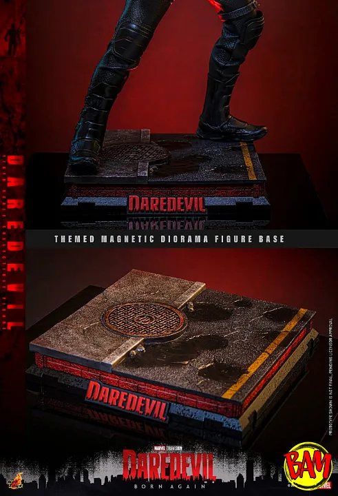 Hot Toys: TMS186 Daredevil 1/6 Scale Actionfigur (Daredevil | Born Again)