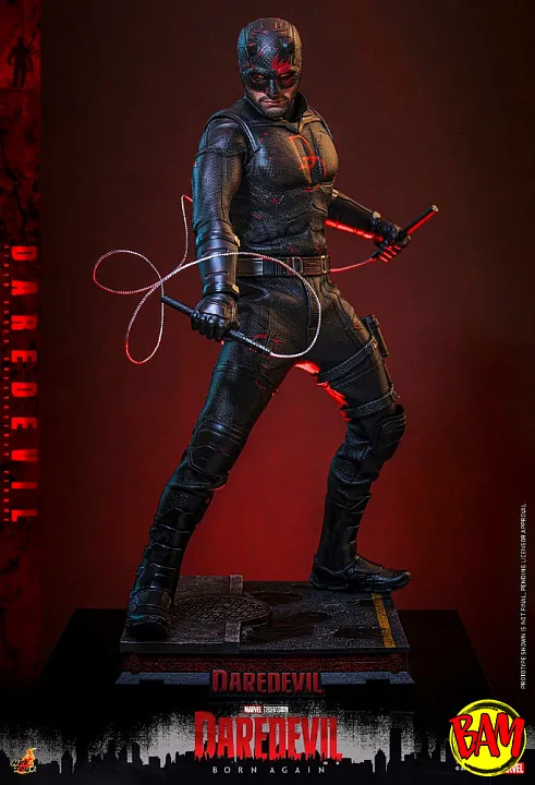 Hot Toys: TMS186 Daredevil 1/6 Scale Actionfigur (Daredevil | Born Again)
