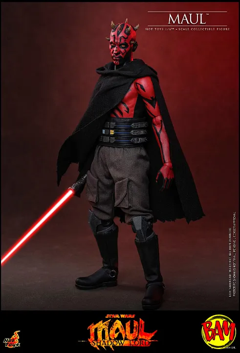 Hot Toys: TMS187 Darth Maul 1/6 Scale Actionfigur (Star Wars | Maul – Shadow Lord)
