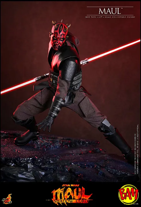 Hot Toys: TMS187 Darth Maul 1/6 Scale Actionfigur (Star Wars | Maul – Shadow Lord)
