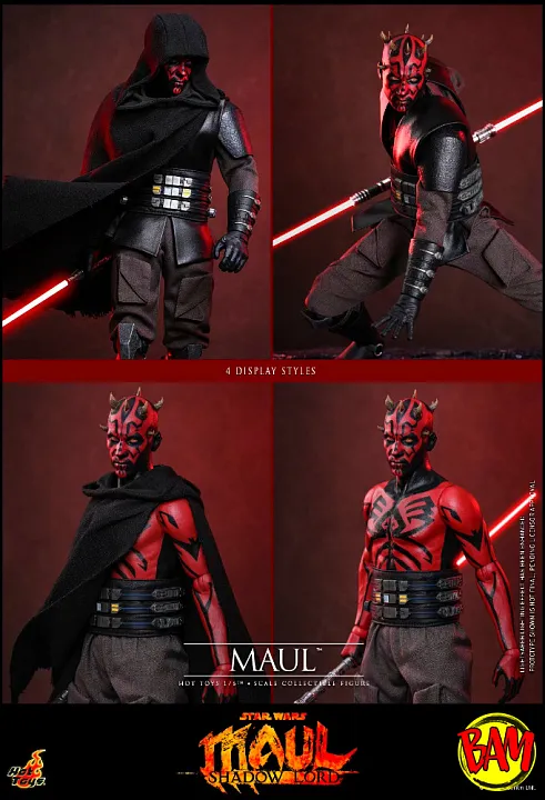 Hot Toys: TMS187 Darth Maul 1/6 Scale Actionfigur (Star Wars | Maul – Shadow Lord)